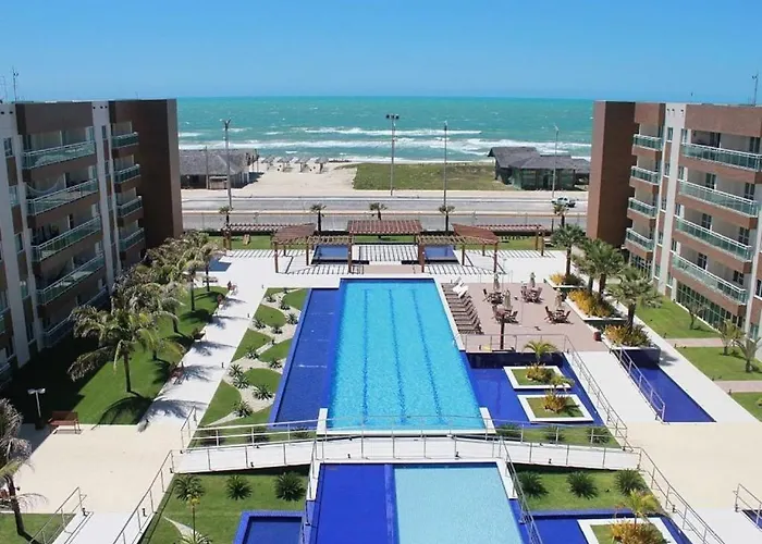 Vg Fun-Ocean View Beach Front Apartment-Fortaleza
