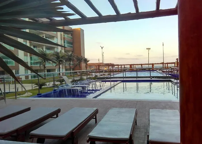 Vg Fun-Ocean View Beach Front Apartment-Fortaleza